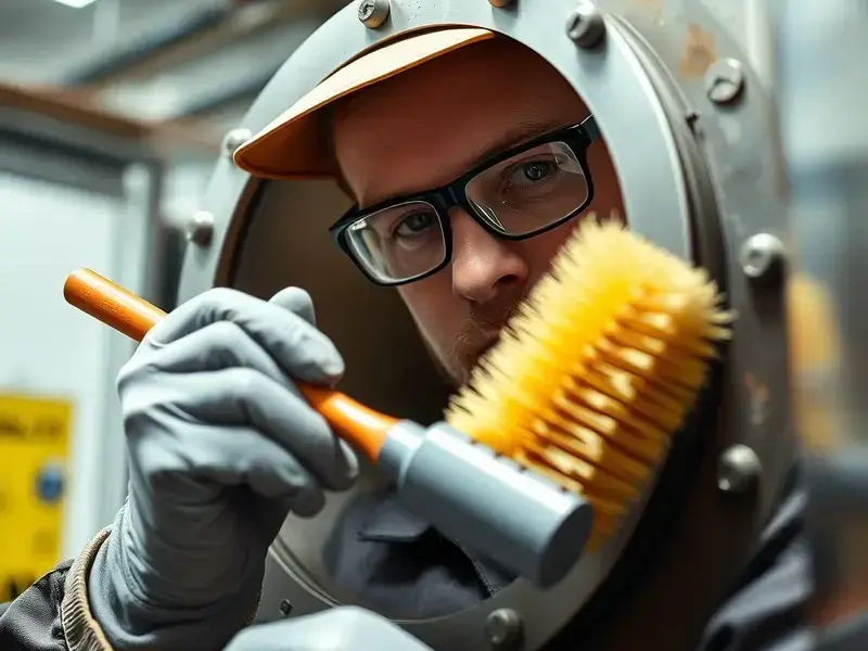 Professional boiler cleaning service